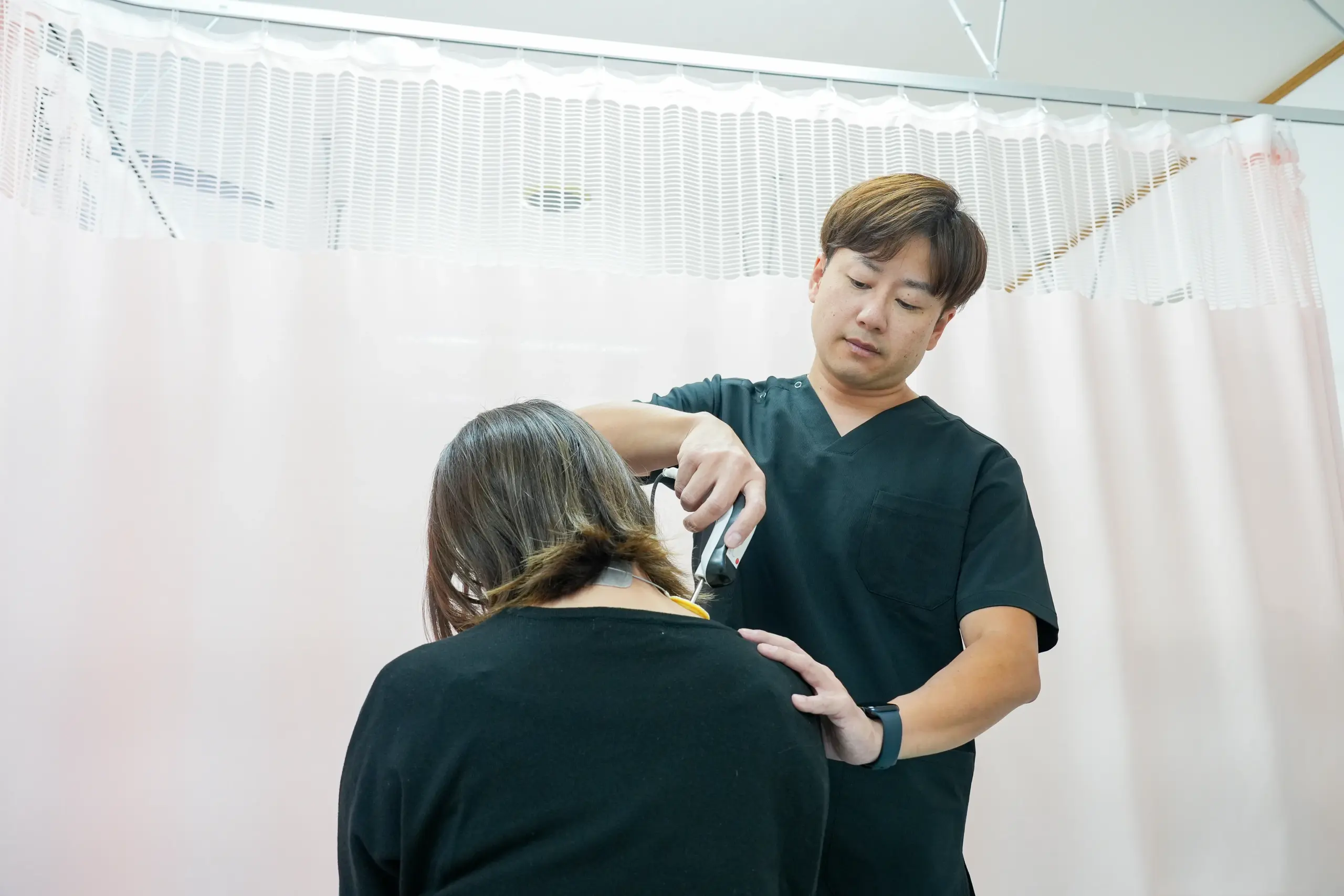 ハイボルト検査の様子